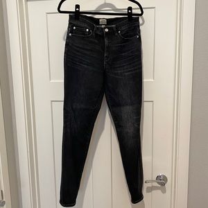 J. Crew high rise toothpick skinny Jean